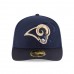 Men's Los Angeles Rams New Era Navy 2016 Sideline Official Low Profile 59FIFTY Fitted Hat 2419705